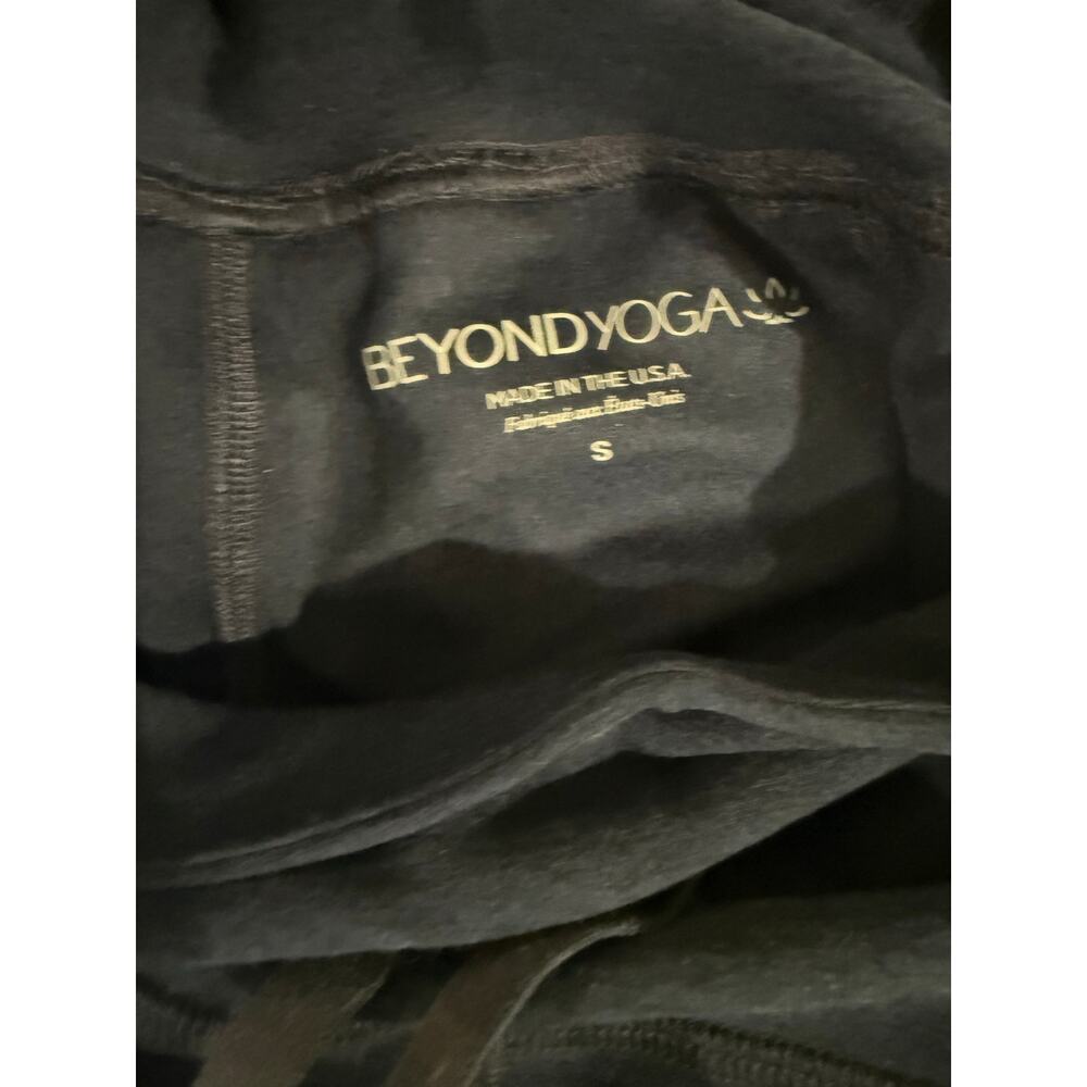 New! Beyond Yoga Spacedye Go Pocket Midi Legging Nocturnal Navy Small drawstring - Picture 5 of 8